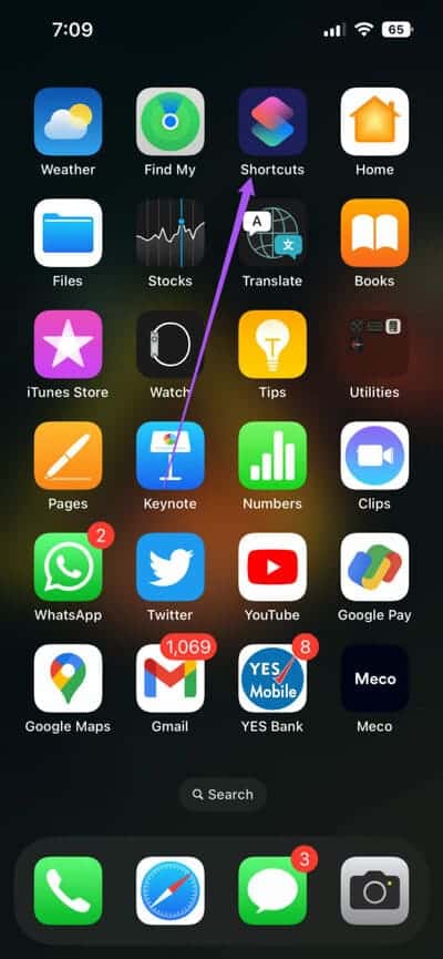 open-shortcuts-app-on-iphone-710x1536-2 أفضل 6 إصلاحات لعدم عمل الأتمتة في تطبيق Shortcuts على iPhone