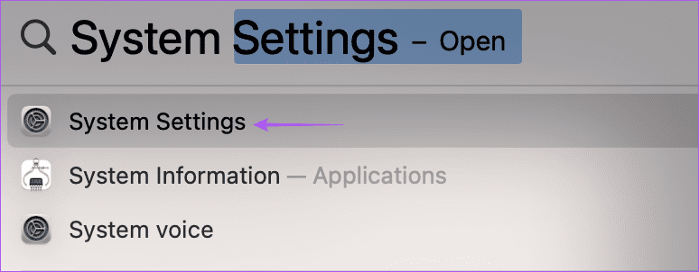 open-system-settings-mac-1 أفضل 5 إصلاحات لعدم عمل الوضع الداكن في Apple Maps على iPhone و Mac