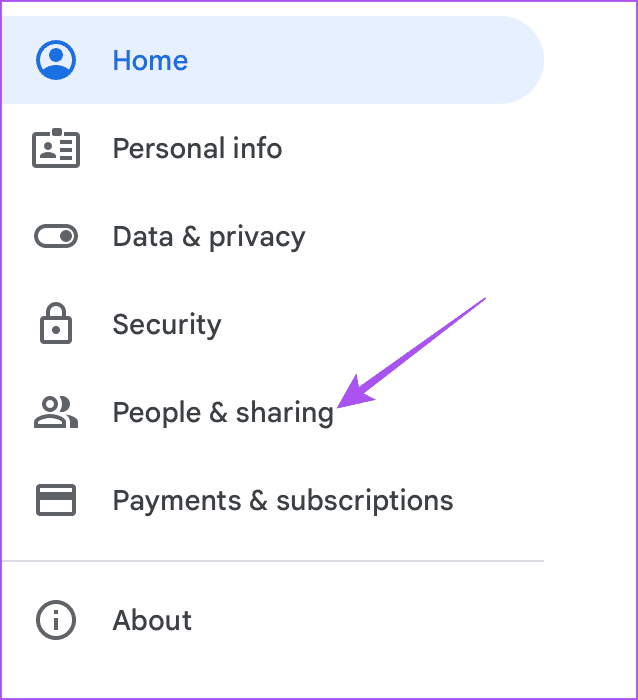 people-and-sharing-google-account كيفية مشاركة خطة تخزين Google One مع العائلة على الهاتف المحمول وسطح المكتب
