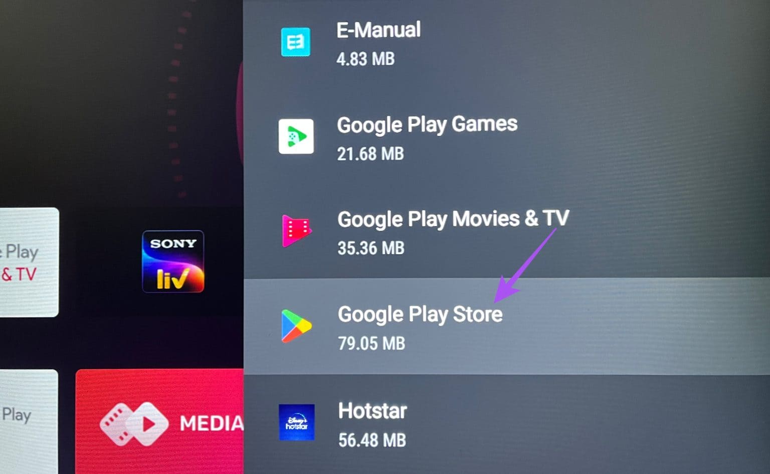 play-store-app-settings-android-tv-1536x947-1 أفضل 5 إصلاحات لعدم ظهور تطبيق Netflix في Play Store على Android TV