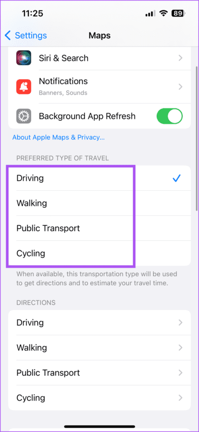 أفضل 6 إصلاحات لعدم ظهور سهم الاتجاه في Apple Maps على iPhone - %categories