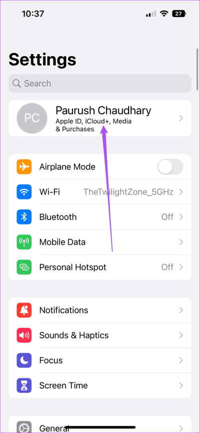 profile-name-settings-iphone-2-711x1536-2 كيفية إيقاف النسخ الاحتياطي التلقائي إلى iCloud على iPhone و iPad و Mac