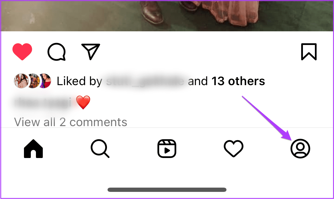 profile_icon_instagram أفضل 5 إصلاحات لعدم عمل ردود الفعل على الرسائل في Instagram
