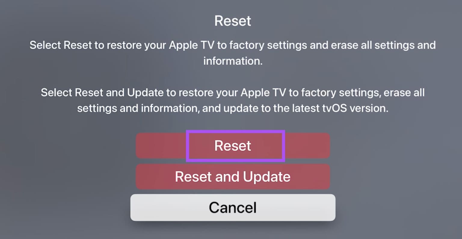 كيفية إعادة ضبط Apple TV 4K - %categories