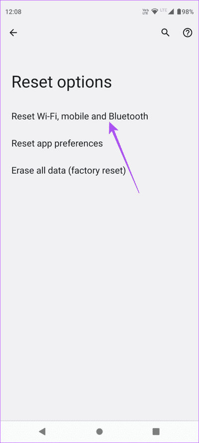 reset-wifi-mobile-bluetooth-android-693x1536-1 أفضل 5 إصلاحات لعدم ظهور مشاهدات قصص Instagram على iPhone و Android