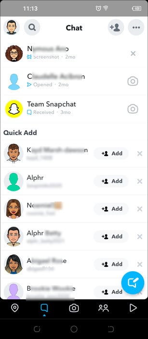 s2-3 كيفية التحقق من أعياد ميلاد أصدقائك على Snapchat