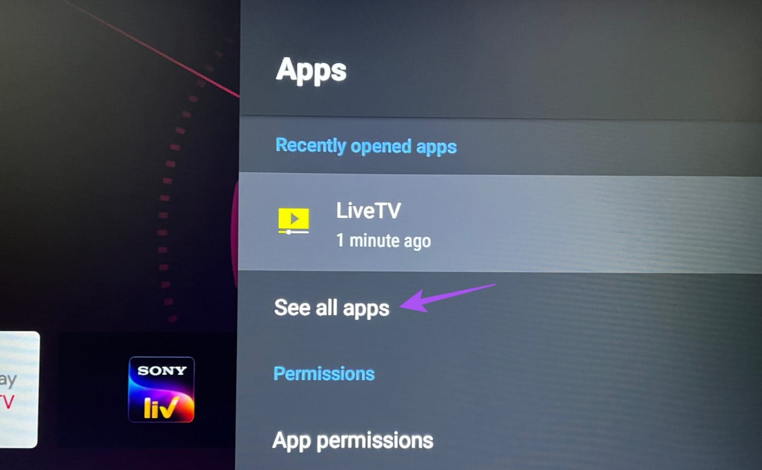see-all-apps-android-tv-1536x947-1 أفضل 5 إصلاحات لعدم ظهور تطبيق Netflix في Play Store على Android TV