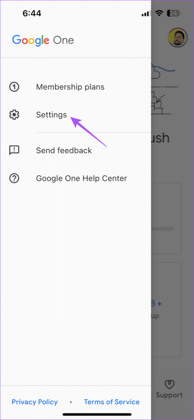 settings-google-one-app-711x1536-1 كيفية مشاركة خطة تخزين Google One مع العائلة على الهاتف المحمول وسطح المكتب