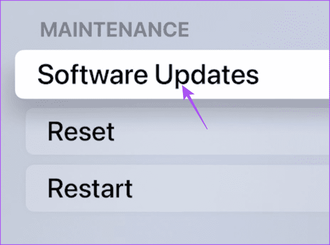software-updates-apple-tv-4k-1 أفضل 6 إصلاحات لعدم عمل AirPlay على Apple TV