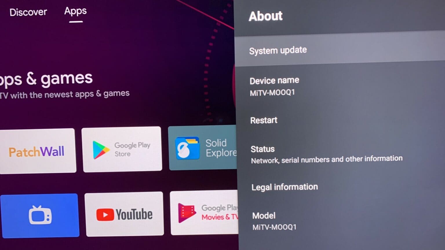 system-update-on-android-tv-1536x864-1 أفضل 5 إصلاحات لعدم ظهور تطبيق Netflix في Play Store على Android TV