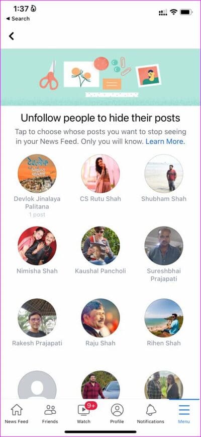 unfollow-people-on-facebook-473x1024-1 أفضل 5 طرق لتخصيص موجز الأخبار على Facebook