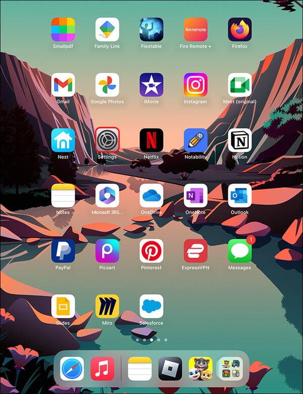 1-12 كيفية عرض التطبيقات المفتوحة على IPad