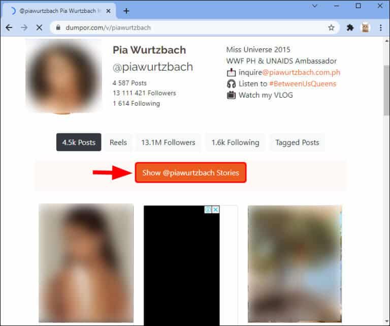 18-5 كيفية عرض قصص Instagram دون إنشاء حساب