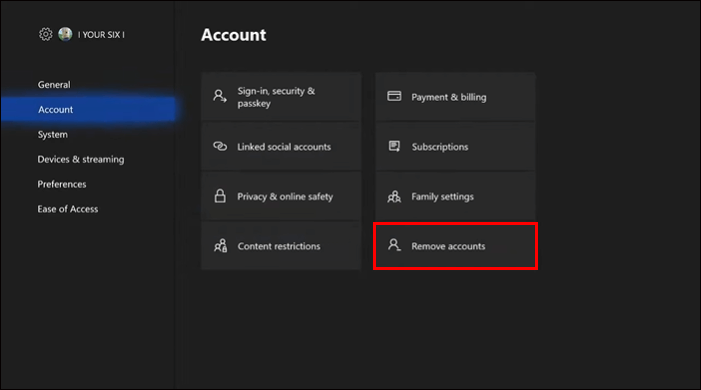 كيفية إزالة حساب من Xbox One - %categories