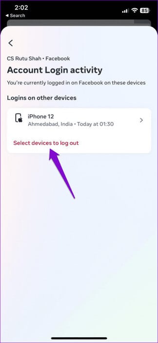 Account-Login-Activity-on-Messenger-474x1024-1 أفضل 8 طرق لإصلاح عدم عمل بحث Messenger في المحادثة على Android وiPhone