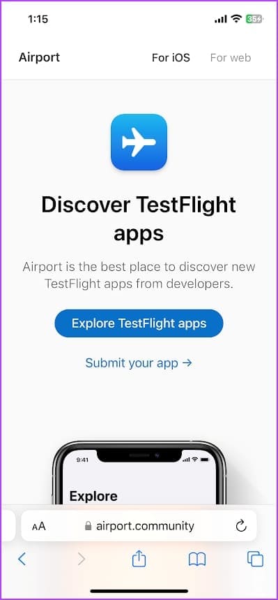 Airport كيفية تثبيت Beta Apps على iPhone باستخدام TestFlight