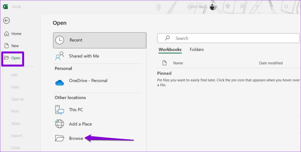 Browse-in-Excel-1-1024x518-1 أفضل 6 طرق لإصلاح عدم عمل الارتباطات التشعبية في Microsoft Excel