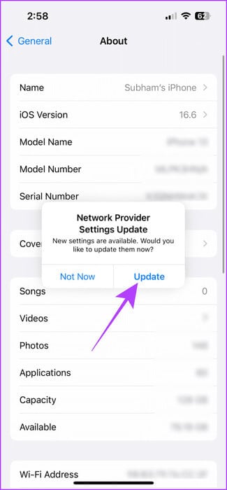 Carrier-Settings-Update-on-iPhone-475x1024-1 9 طرق للحصول على إشارة (خدمة) أفضل على iPhone