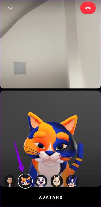 Change-Avatar-in-Instagram-Video-Call-500x1024-1 كيفية استخدام الصورة الرمزية أثناء مكالمات الفيديو على Instagram وFacebook Messenger