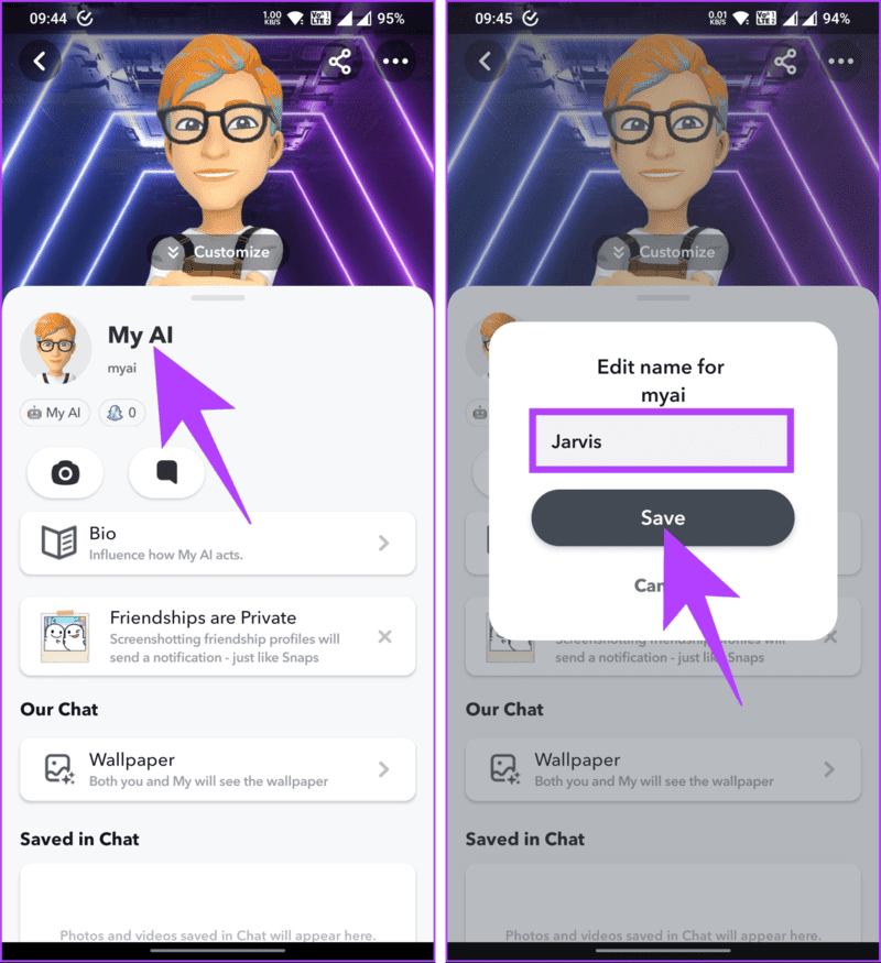 Change-Snapchat-AI-Gender-and-Name_1-1872x2048-1 كيفية تغيير الجنس والاسم في Snapchat AI