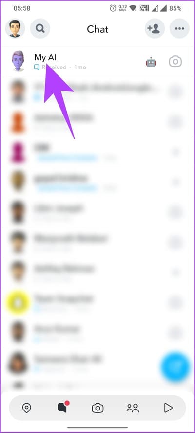 Change-Snapchat-AI-Gender-and-Name_6 كيفية تغيير الجنس والاسم في Snapchat AI