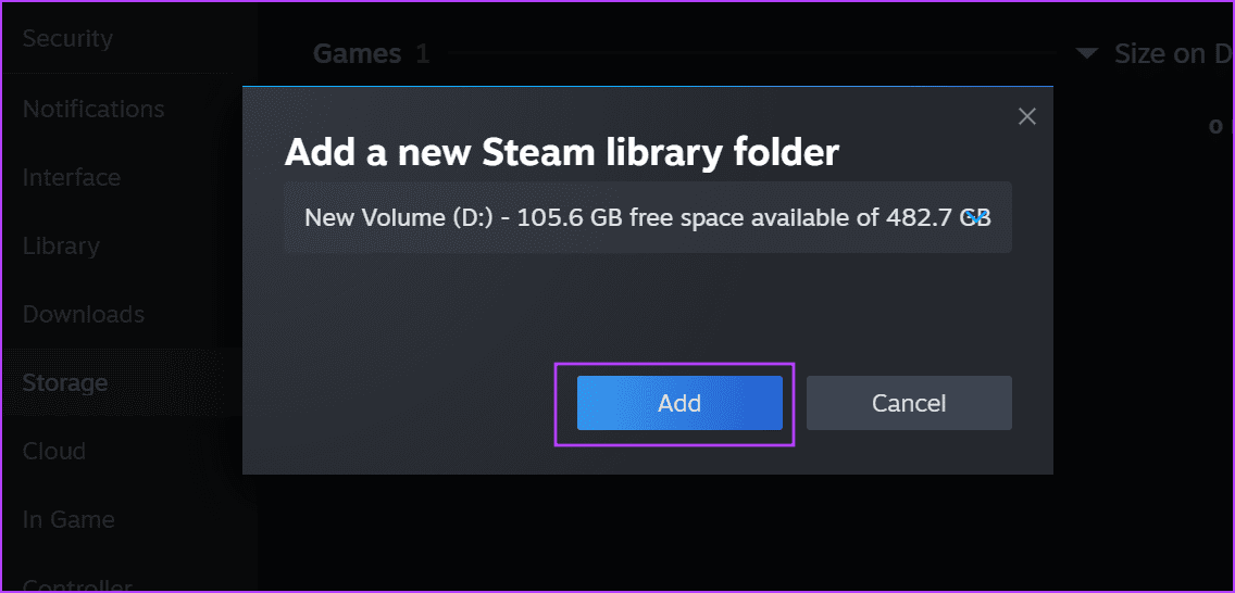 Change-the-Game-Install-Location-3 أفضل 8 طرق لإصلاح خطأ "تكوين المستودع غير صالح" على Steam في Windows 11