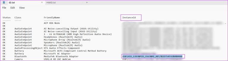 Check-Hardware-ID-using-Using-Powershell-2-768x206-1 4 طرق سريعة للتحقق من معرف الجهاز (HWID) في Windows 11