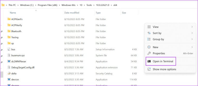 Check-Hardware-ID-using-Using-Windows-Drivers-Kit-2-768x335-1 4 طرق سريعة للتحقق من معرف الجهاز (HWID) في Windows 11