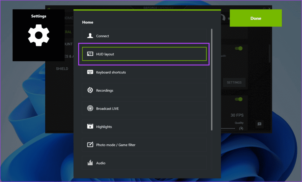 Check-Overlay-Settings-1024x620-1 أفضل 9 طرق لإصلاح عدم عمل NVIDIA GeForce Overlay على Windows