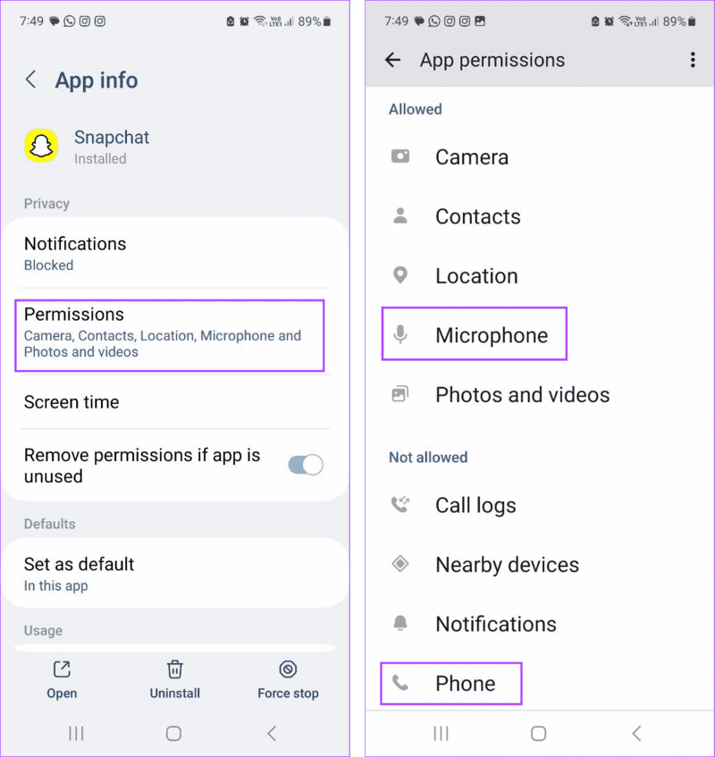 8 طرق لإصلاح عدم عمل صوت Snapchat على L'application- %categories