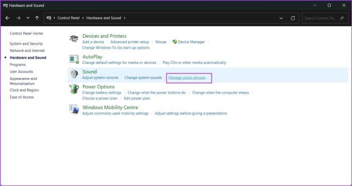 Click-on-Manage-Audio-Devices-e1692224536382 كيفية تقليل ضوضاء الخلفية في Zoom