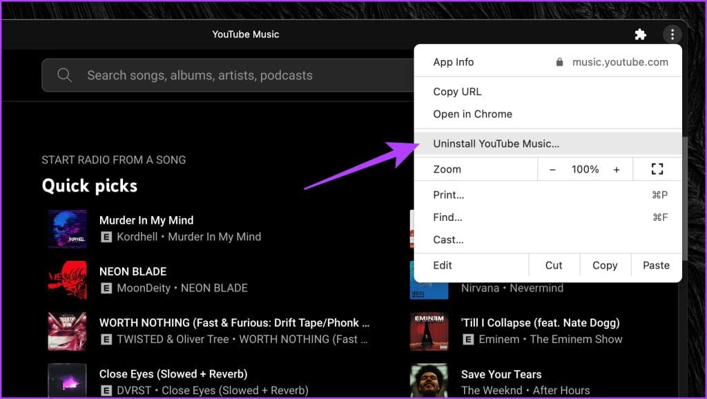 كيفية تثبيت تطبيق YouTube Music على سطح المكتب (Windows وMac) - %categories