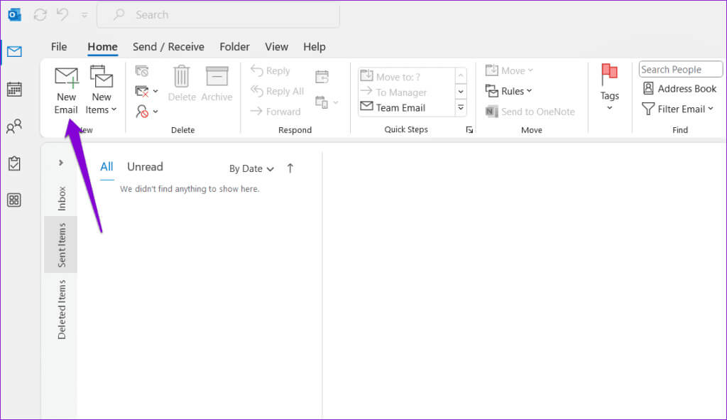 Compose-Email-in-Outlook-1024x591-1 أفضل 6 إصلاحات لعدم عمل التدقيق الإملائي في Microsoft Outlook لـ Windows