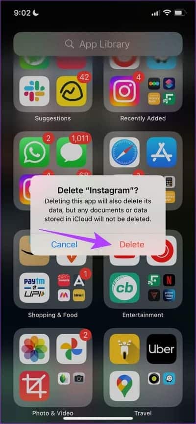Confirm-Delete-1 كيفية إصلاح ظهور "نقيد نشاطًا معينًا لحماية مجتمعنا" على Instagram