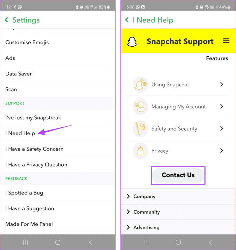 8 طرق لإصلاح عدم عمل صوت Snapchat على L'application- %categories