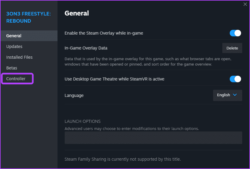 Controller-option أفضل 7 طرق لإصلاح عدم التعرف على جهاز التحكم في Steam على Windows 11