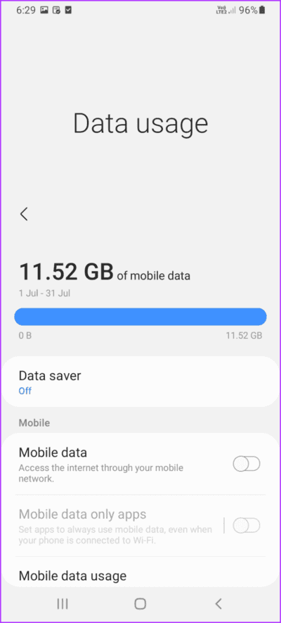 Data-usage-2-694x1536-1 7 طرق لمعرفة ما إذا تم التنصت على هاتفك