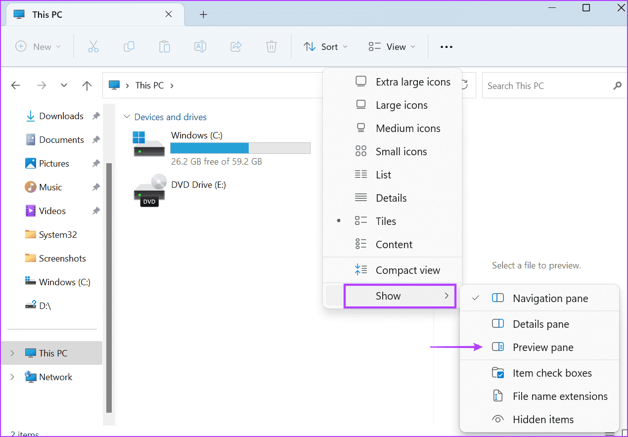 Disable-File-Explorer-Preview-2 منزعج من خطأ "الملف مفتوح في برنامج آخر"؟ جرب هذه الطرق الثمانية لإصلاح المشكلة.