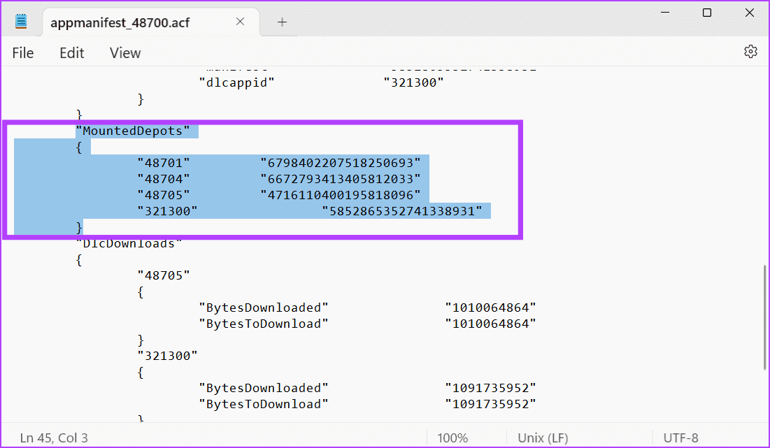 Edit-the-AppManifest-File-3 أفضل 8 طرق لإصلاح خطأ "تكوين المستودع غير صالح" على Steam في Windows 11