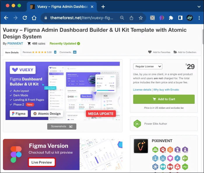 قوالب موقع Figma المجانية - %categories