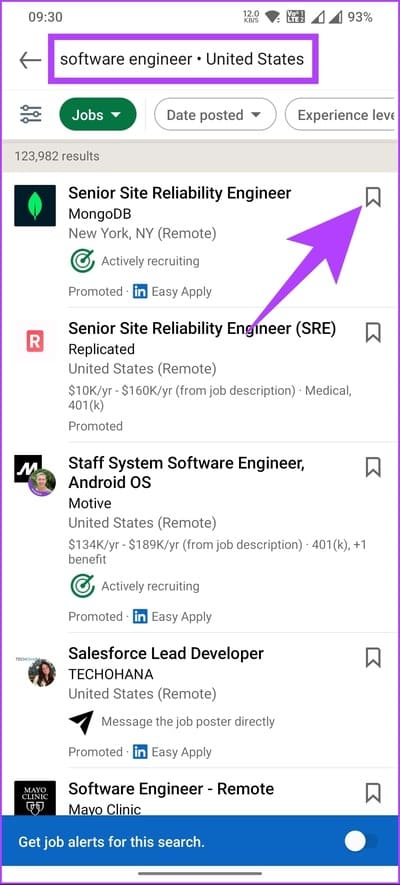 Find-Saved-Posts-and-Jobs-on-LinkedIn_16 كيفية البحث عن الوظائف والوظائف المحفوظة على LinkedIn