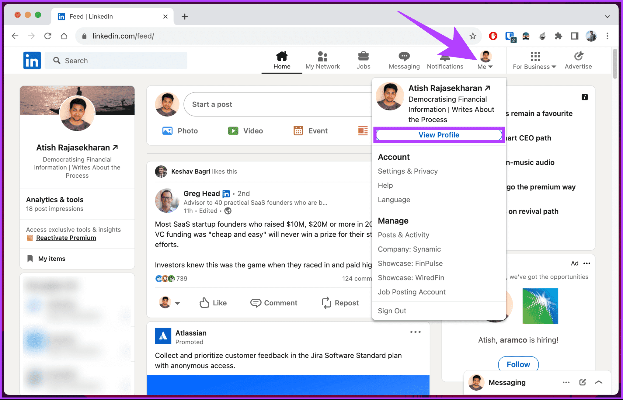 Find-Saved-Posts-and-Jobs-on-LinkedIn_23-2048x1315-1 كيفية البحث عن الوظائف والوظائف المحفوظة على LinkedIn