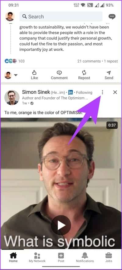 Find-Saved-Posts-and-Jobs-on-LinkedIn_7 كيفية البحث عن الوظائف والوظائف المحفوظة على LinkedIn