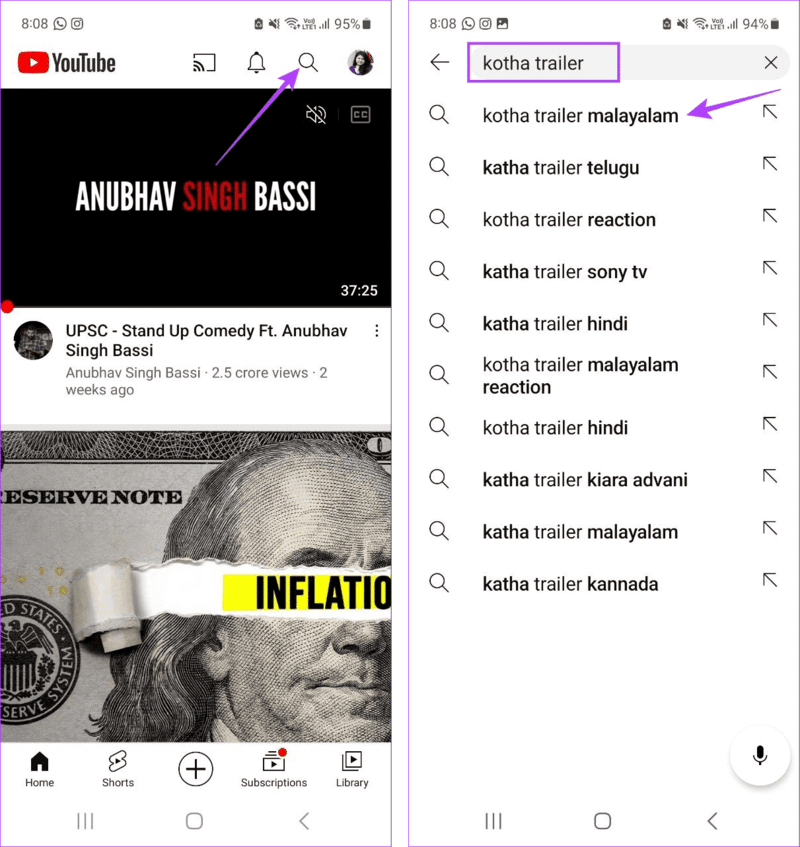 Find-Video-on-YouTube كيفية استخدام ميزة المسارات الصوتية المتعددة في YouTube
