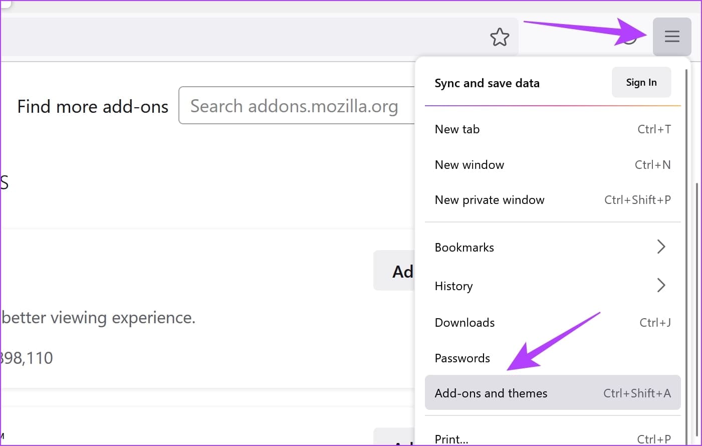 Firefox-Add-ons-and-Themes 11 طريقة لإصلاح "حدث خطأ" في Apple TV Plus على Windows