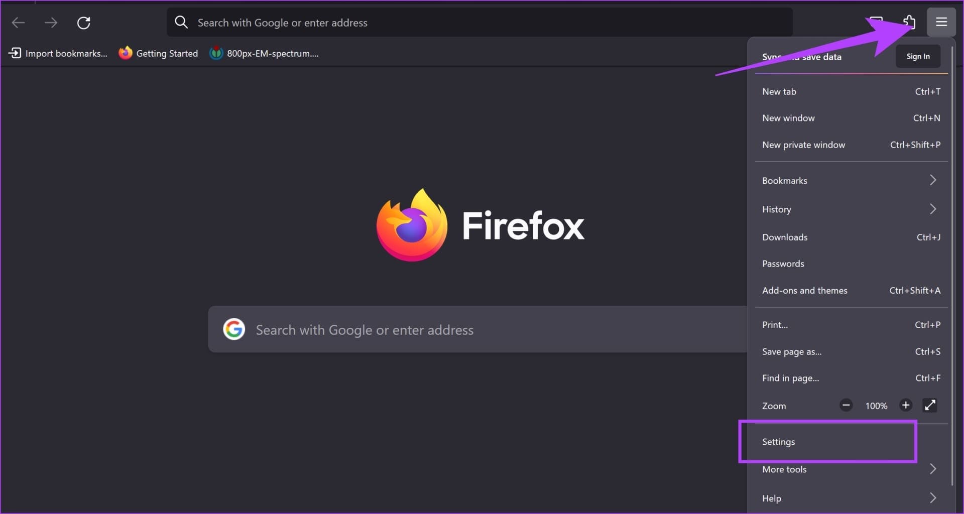 Firefox-Settings-1 11 طريقة لإصلاح "حدث خطأ" في Apple TV Plus على Windows