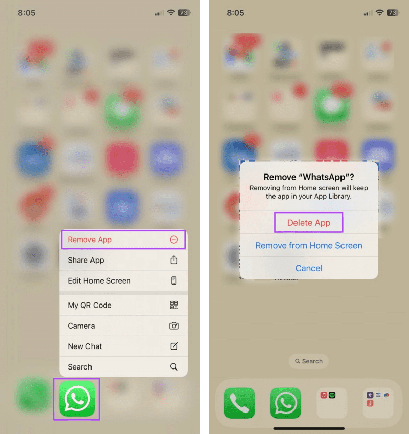 Fix-WhatsApp-Keeps-Crashing-or-Wont-Open-on-iPhone-11 10 طرق لإصلاح استمرار تعطل تطبيق WhatsApp أو يتعذر فتحه على iPhone