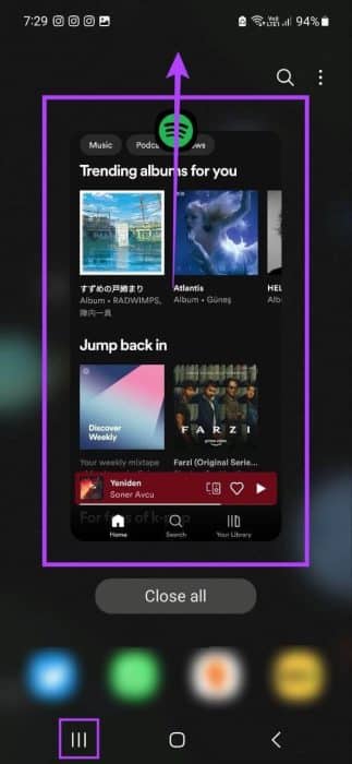 Force-Close-Spotify-on-Android-e1692695608749 8 طرق سهلة لإصلاح اختفاء أو عدم عمل Spotify Sleep Timer