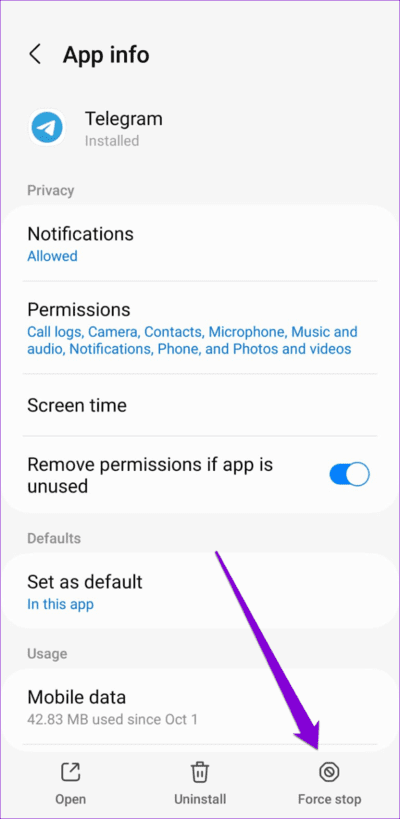 أفضل 9 طرق لإصلاح لا يمكن تسجيل Entrée إلى Telegram على Android و iPhone - %categories