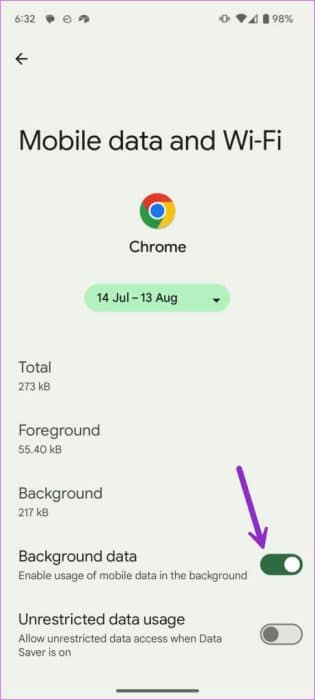 Google-Chrome-Not-Working-on-Mobile-Data-11-461x1024-1-e1692657036226 أفضل 11 طريقة لإصلاح عدم عمل Google Chrome على بيانات الجوال